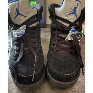 Nike Air Jordan 5 Retro GS Racer Blue Black/Photo Blue Youth Size 5Y